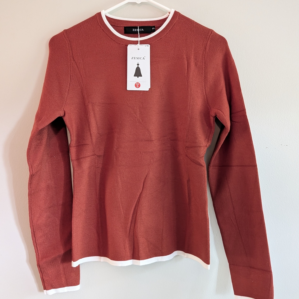 Women's Rust Sweater